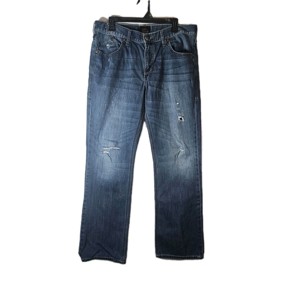 Rock And Republic Henlee Bootcut Henlee Denim Size 36x32 Distressed R Pockets